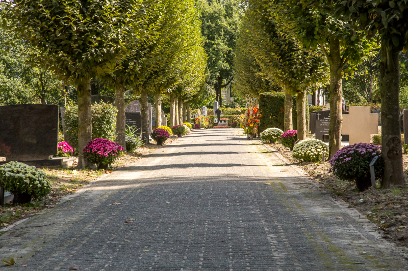 Dorpsfeest Hoogland herdenkt dierbaren vrijwilligers met bloemen