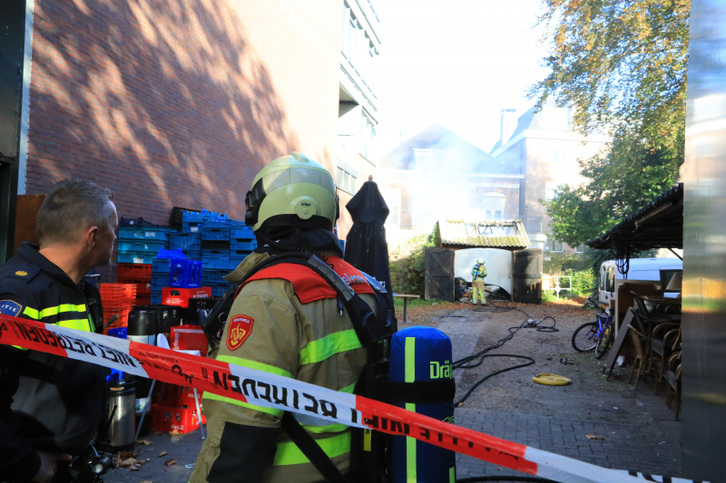 Brand in opslag Bistro 't Kannetje