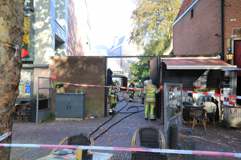 Brand in opslag Bistro 't Kannetje