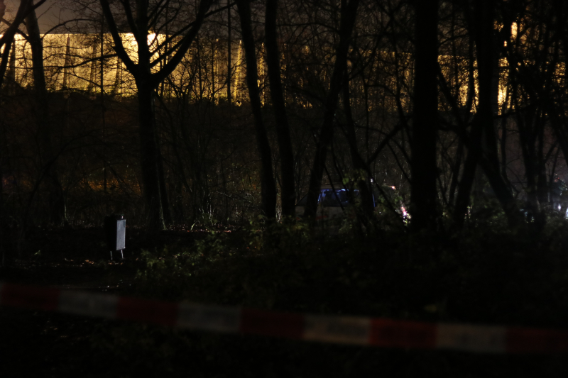 Overleden persoon aangetroffen in park