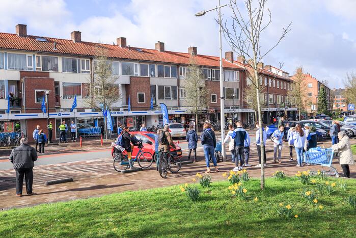 Albert Heijn ontruimd na vreemde lucht