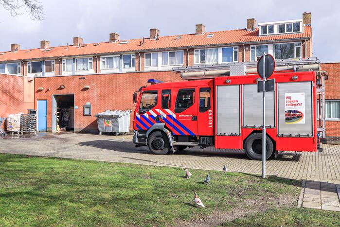 Albert Heijn ontruimd na vreemde lucht