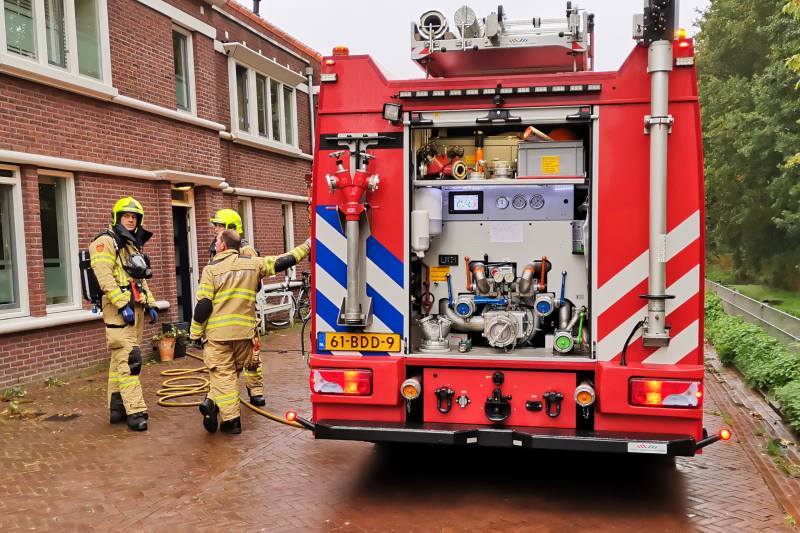 Brand in woning van begeleid wonen