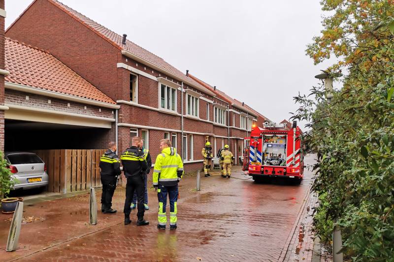 Brand in woning van begeleid wonen