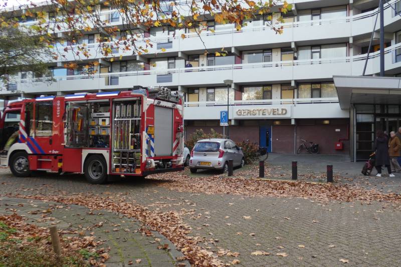 Appartementencomplex ontruimd door gaslucht