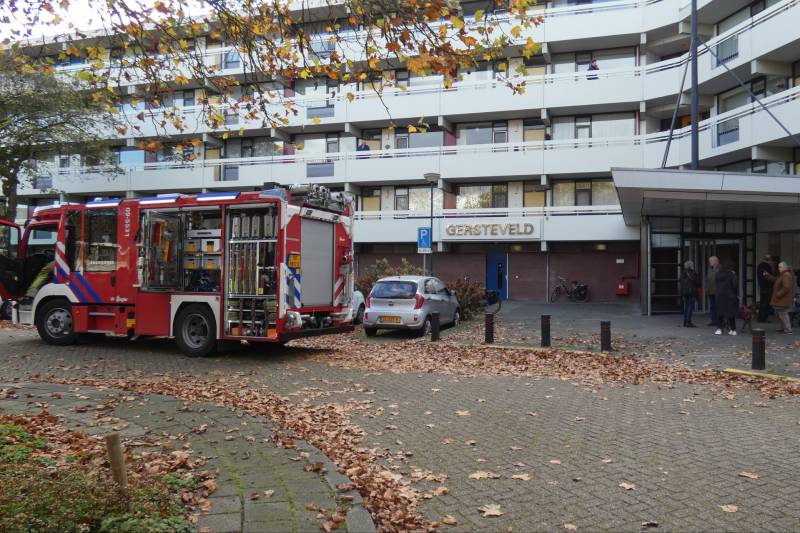 Appartementencomplex ontruimd door gaslucht