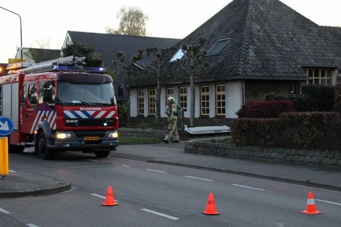 Flinke rookontwikkeling bij woningbrand