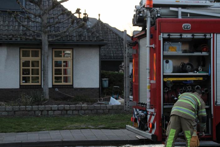 Flinke rookontwikkeling bij woningbrand