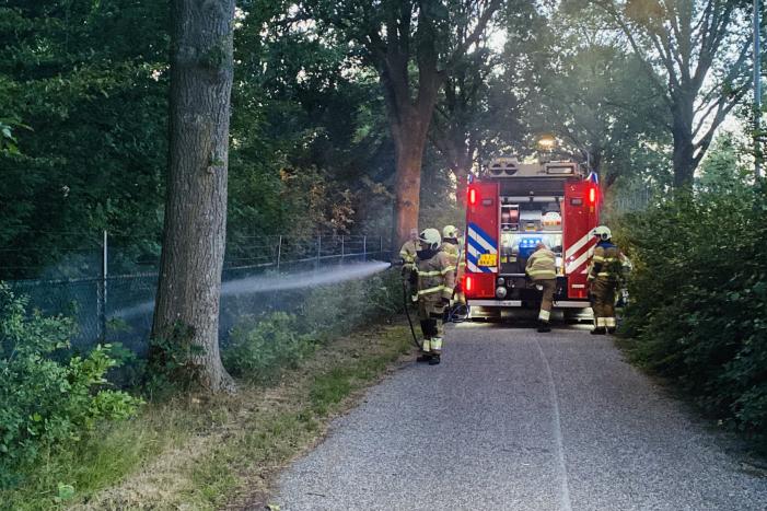 Twee branden geblust op sportpark