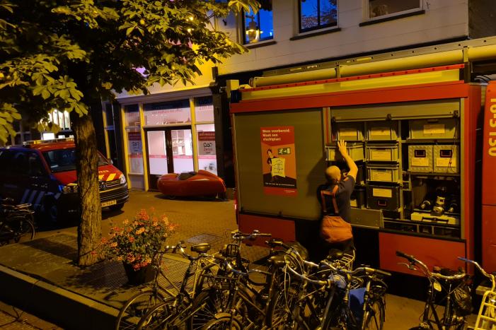 Gaslucht waargenomen op straat