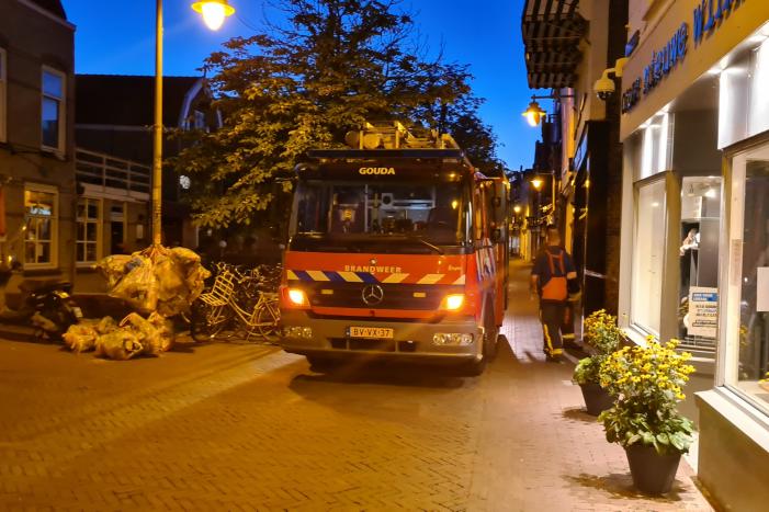 Gaslucht waargenomen op straat