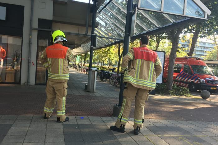 Ingang winkelcentrum Spaland tijdelijk gesloten door vreemde lucht