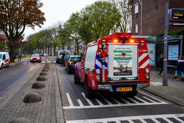 Vrouw en kinderen gewond bij verkeersongeval