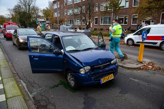 Vrouw en kinderen gewond bij verkeersongeval