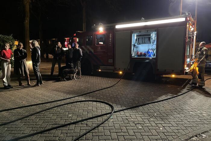 Camper verwoest door brand