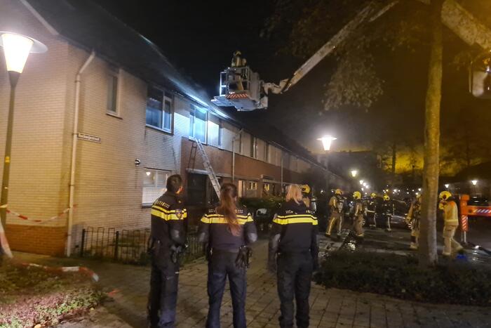 Scooterbrand slaat over op woning