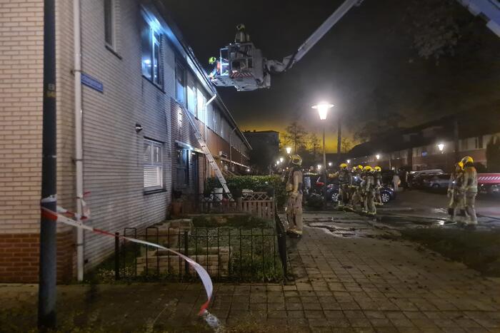 Scooterbrand slaat over op woning