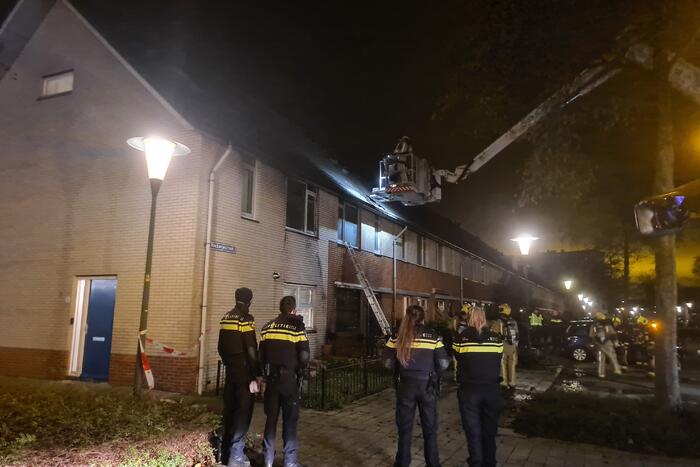 Scooterbrand slaat over op woning