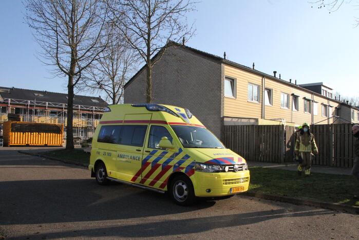 Hulpdiensten ingezet voor incident in tuin