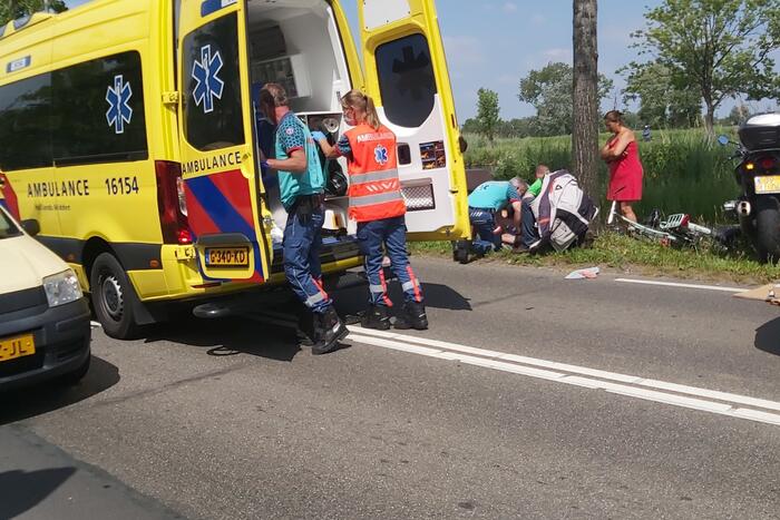 Kind op fiets aangereden door Picnic-bezorgwagen