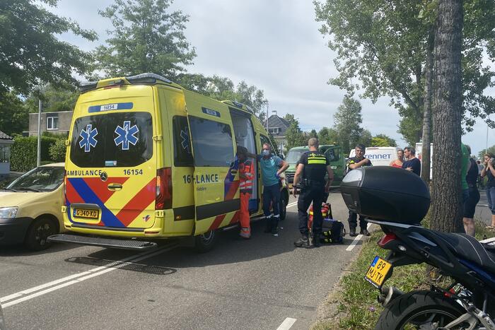 Kind op fiets aangereden door Picnic-bezorgwagen