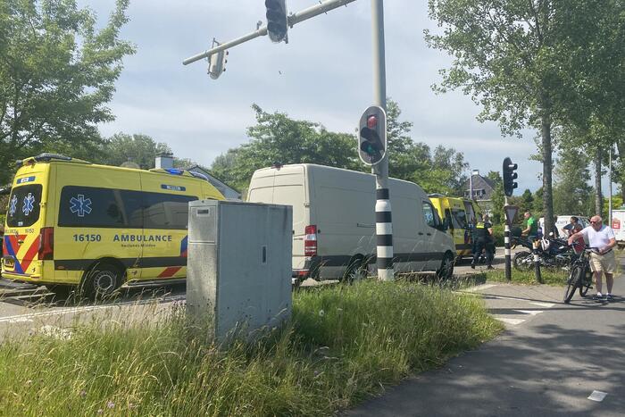 Kind op fiets aangereden door Picnic-bezorgwagen