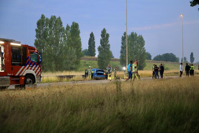 Zwangere vrouw gewond door ernstig ongeval