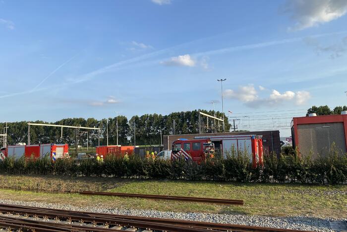 Lekkende treinwagon zorgt voor gevaarlijke situatie