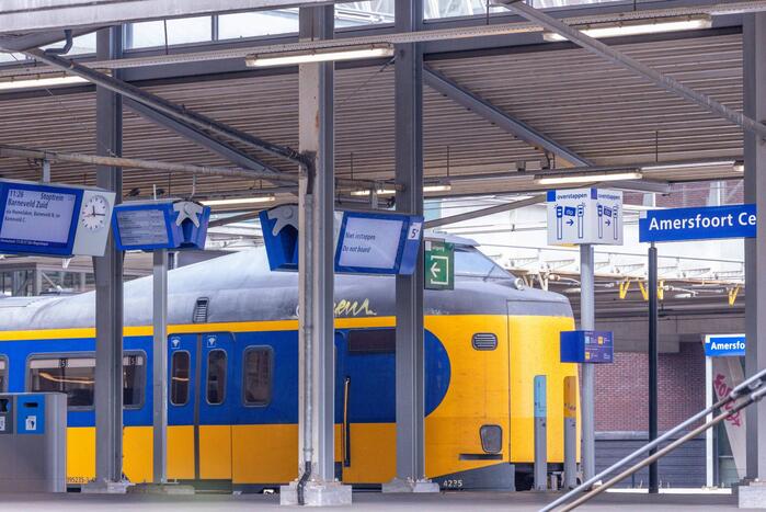 Vertraging door defecte Intercity-trein op station