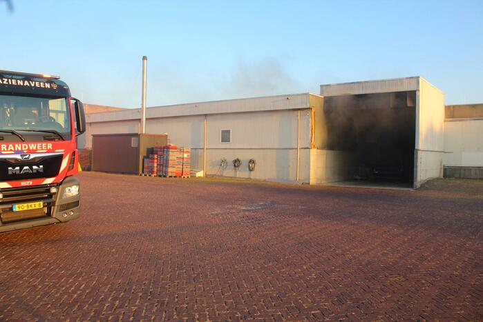 Veel rookontwikkeling bij brand in bedrijfspand Vleems Food