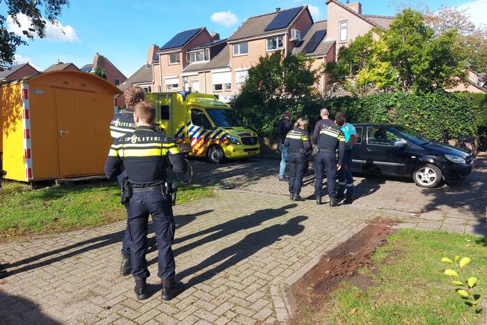 Fietsster gewond bij botsing met auto