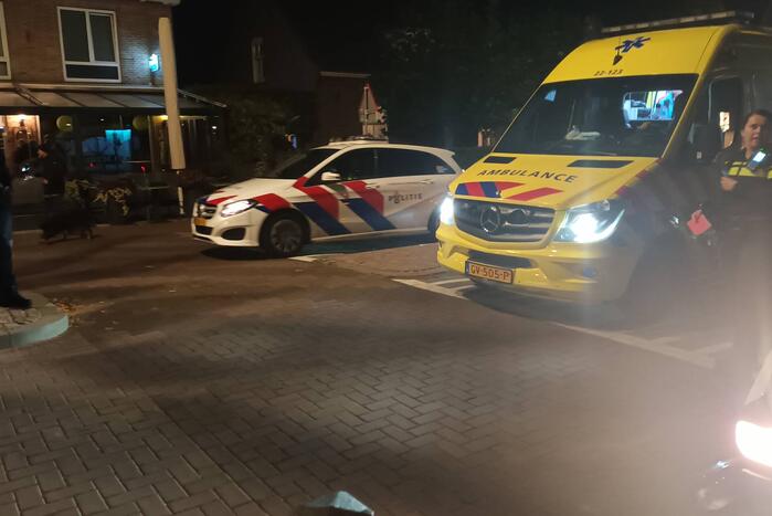 Scooterrijder gewond door ongeval met fietser