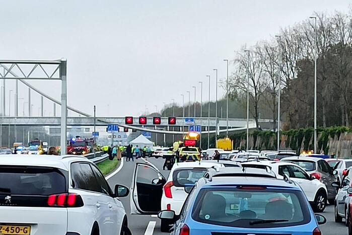 Persoon overleden na ernstig ongeval Rijksweg