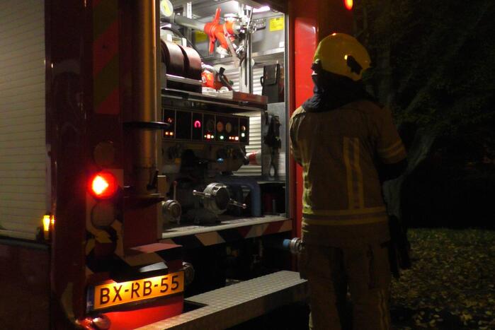 Brand in een ondergrondse container