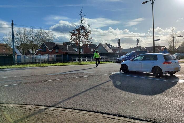 Botsing tussen twee voertuigen