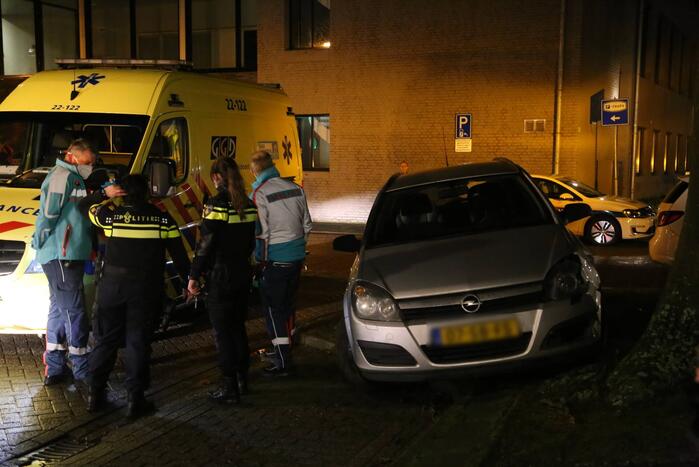 Bestuurder aangehouden na ongeval