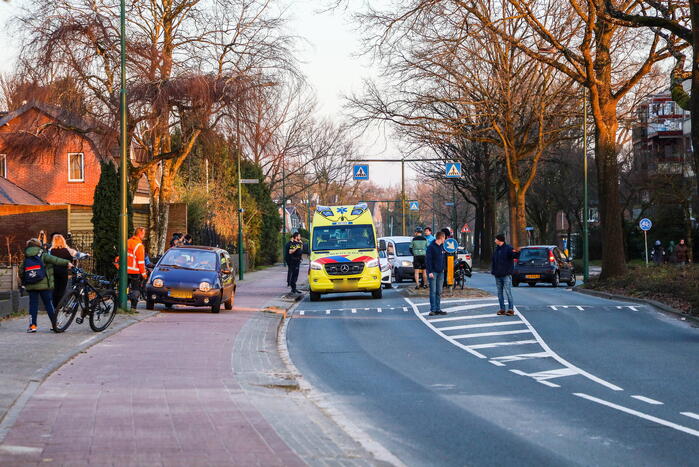 Fietser gewond na ongeval met auto