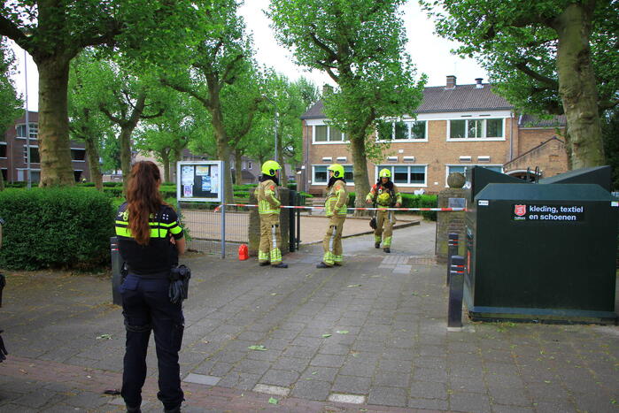 Onderzoek naar gaslekkage bij buurthuis Fatima