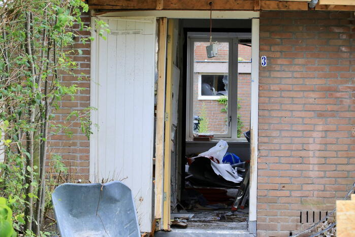 Woningen ontruimd door ontploffing