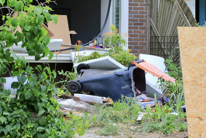 Woningen ontruimd door ontploffing