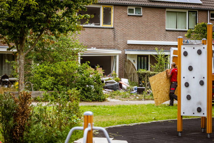 Woningen ontruimd door ontploffing