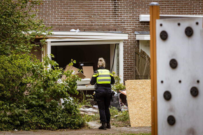 Woningen ontruimd door ontploffing