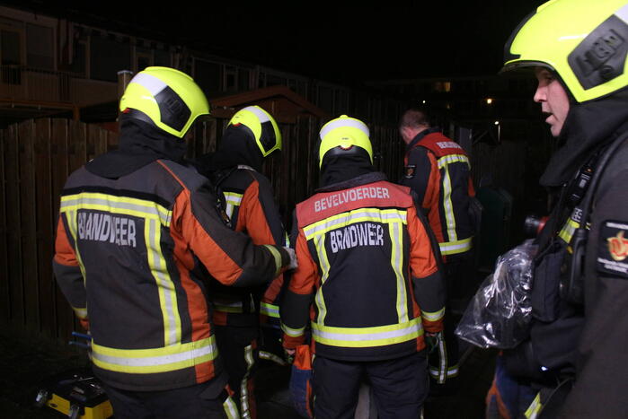 Zelfde container vier uur later weer in brand