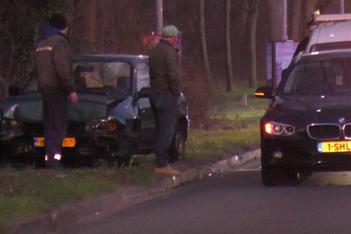 Drie voertuigen beschadigd bij ongeval