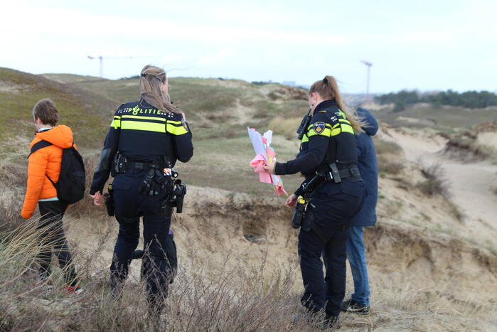 Jongens thuis gebracht na brand in duinen