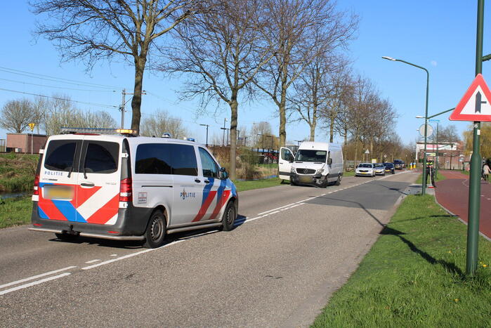 Veel schade na aanrijding