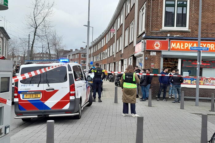 Man wordt op straat neergeschoten in Charlois