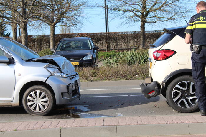 Schade bij kop-staartbotsing