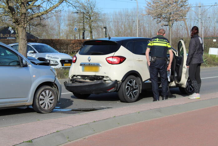 Schade bij kop-staartbotsing