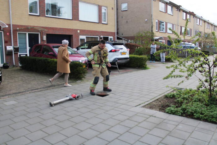 Veel rookontwikkeling bij uitslaande zolderbrand